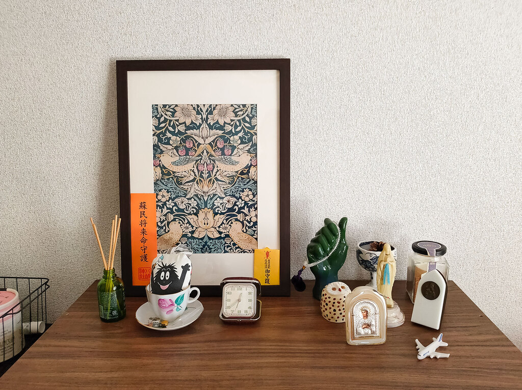 シンプリストの部屋のお気に入りコーナー